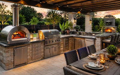 Enhance Family Gatherings With an Outdoor Kitchen Contractor Wallingford, CT Homeowners Rely On